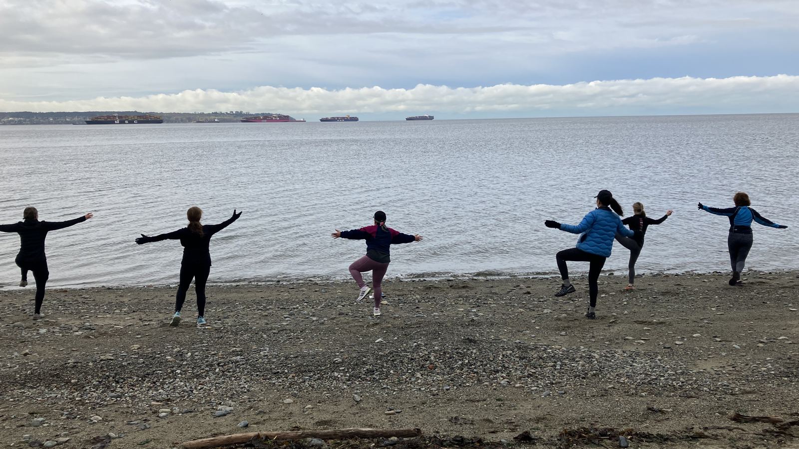 Coaching one to one outdoors